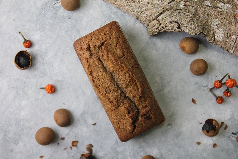 红茶龙眼磅蛋糕 | 古法烟熏龙眼肉 - 送礼自用都安心 - 蛋糕/甜点 - 新鲜食材 咖啡色