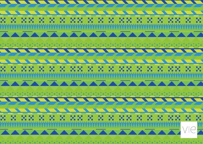 【明信片】民俗风吹过来(绿色) - 卡片/明信片 - 纸 绿色