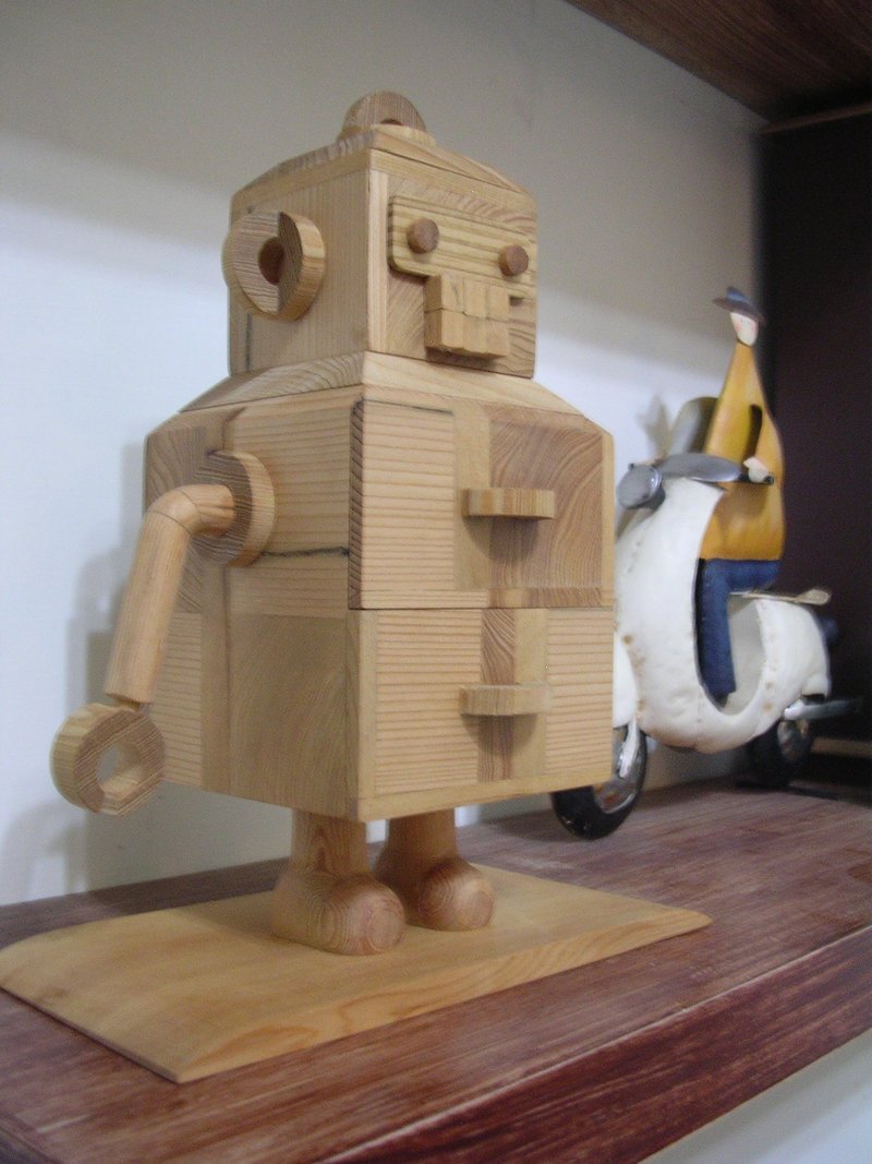 公仔宝盒-3 - 摆饰 - 木头 