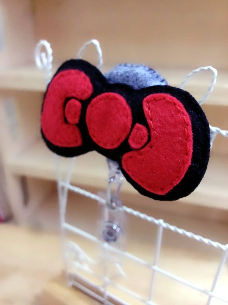 蝴蝶结款证件夹~不织布 - 其他 - 其他材质 