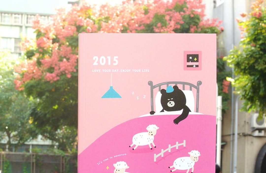 2015发现新农历(时效) - 粉红/Dreaming - 笔记本/手帐 - 纸 粉红色