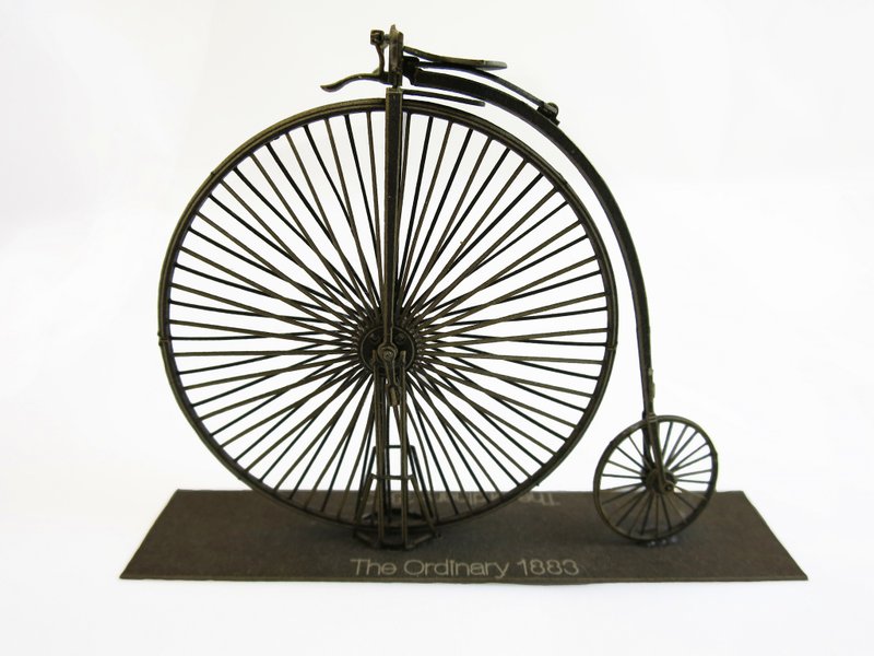 SUSS-日本进口Aerobase仓敷艺匠合作 The Ordinary 1883纸制高质感复古脚踏车模型-现货 - 木工/竹艺/纸艺 - 纸 黑色