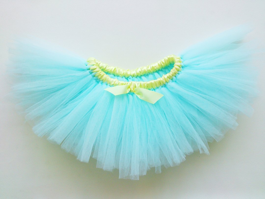 Oops！tutu【美式手工澎裙弥月生日礼盒 -冰淇淋恋曲 】薄荷绿 - 其他 - 其他材质 紫色
