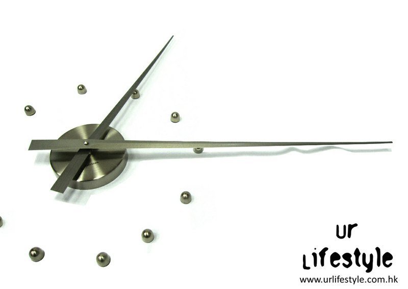 Karlsson Little Big time DIY Bullets wall clock 荷兰Karlsson L.B.T. 挂墙时钟 - 时钟/闹钟 - 其他金属 灰色