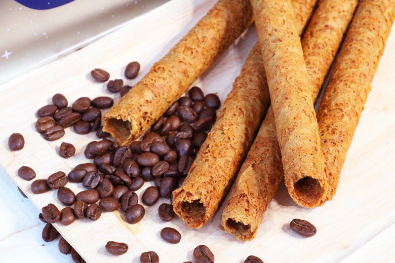 星空 - 幸福+蛋卷铁盒(咖啡) - 咖啡 - 新鲜食材 咖啡色