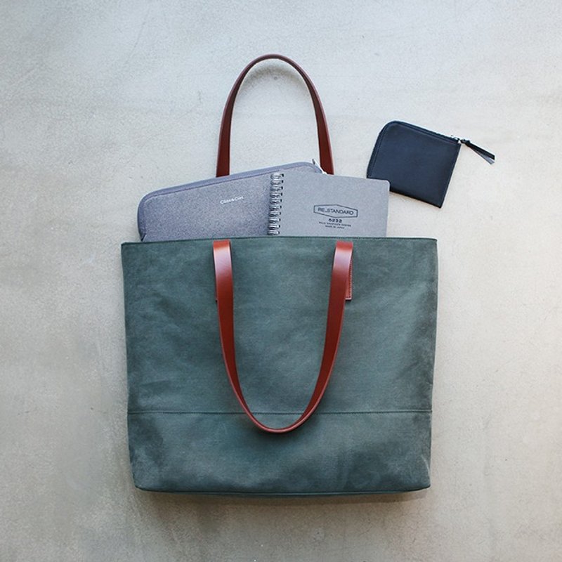 韩国 ithinkso PM TOTE 托特包 侧背包- Forest - 侧背包/斜挎包 - 其他材质 