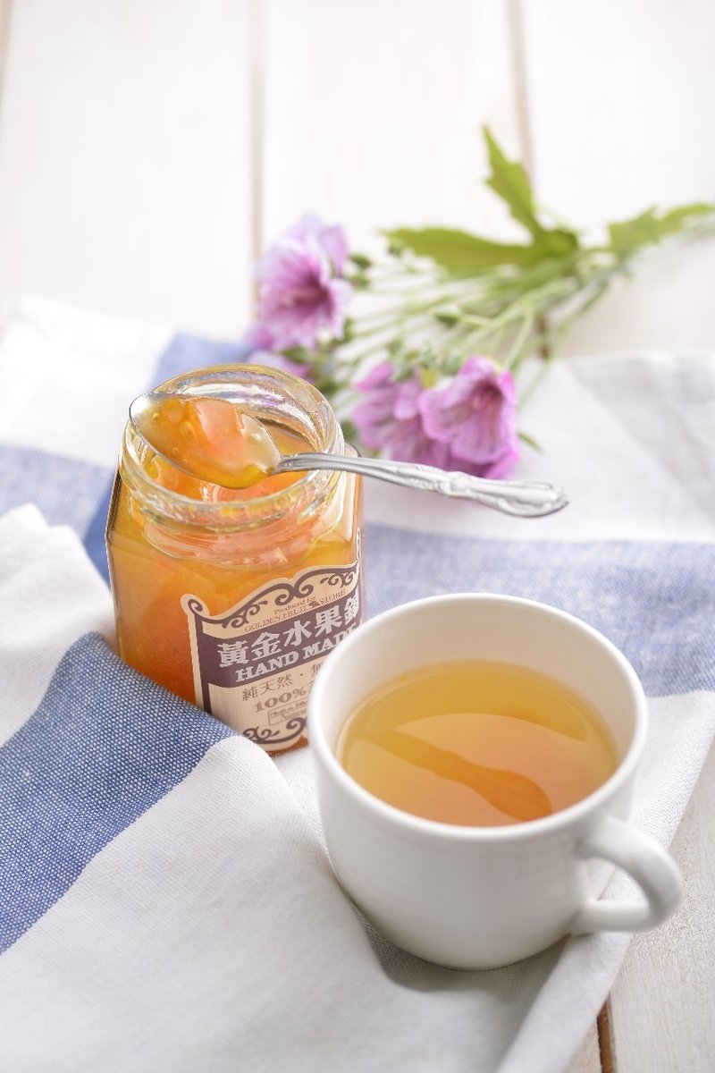 黄金水果铺 手工果酱  金枣圈圈 - 果酱/抹酱 - 玻璃 黄色