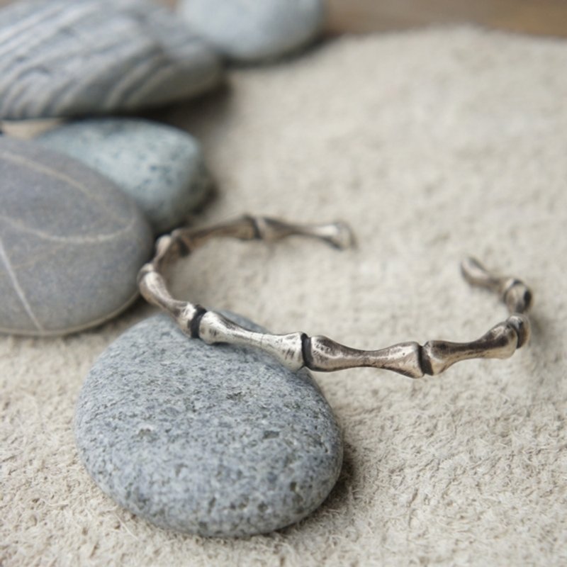 Osso 骨头系列 - 手环 - 手链/手环 - 其他金属 灰色