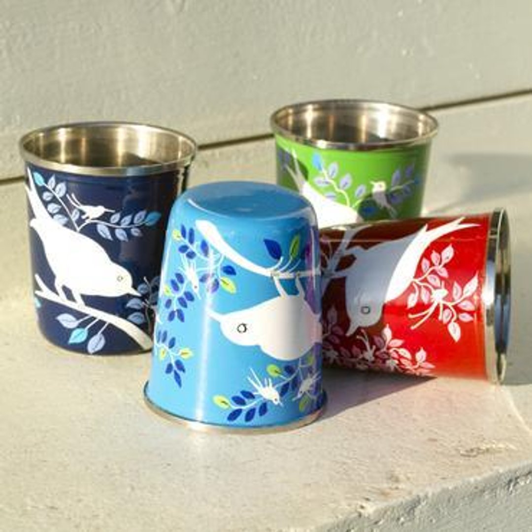 手绘小杯 - 茶具/茶杯 - 其他金属 