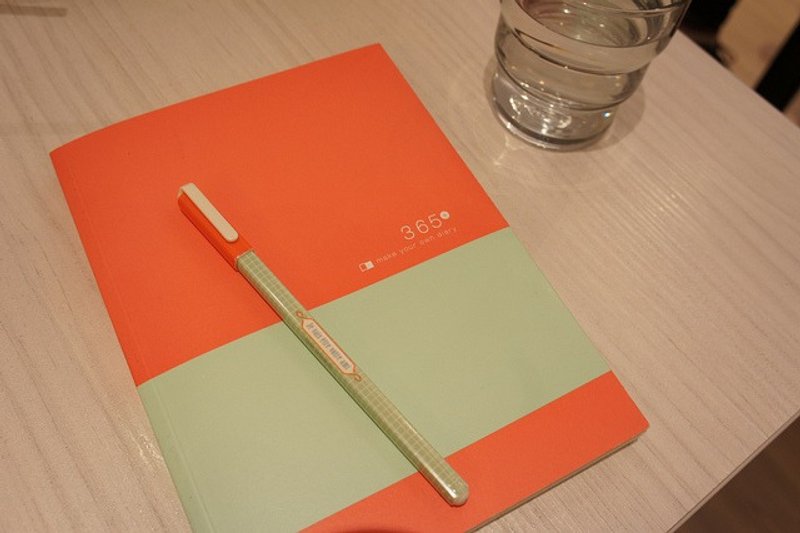 迪梦奇 - 365好好记III v.1 - 橘红 ▲绝版品▲ - 笔记本/手帐 - 纸 多色