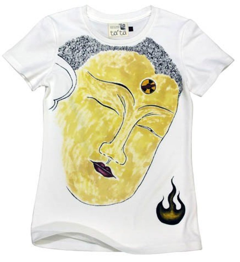 │ 有核不可 │  Women  S  │ - 女装 T 恤 - 棉．麻 白色