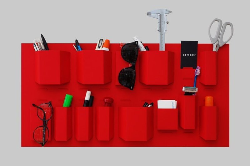 Paperage 纸器时代 - 红(L) - 墙贴/壁贴 - 纸 红色