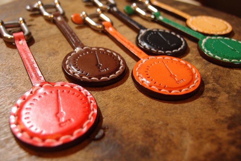 Vespa专用单悬钥匙圈 摩德风（LX/LT/LXV/S/Sprint/Primavera/GTS/GTV) by Min's手工皮制所 - 钥匙链/钥匙包 - 真皮 多色