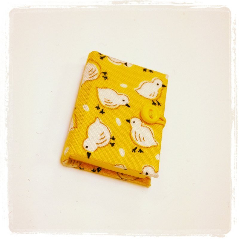 文库本子 :: 精装硬皮迷你书 - 笔记本/手帐 - 纸 黄色