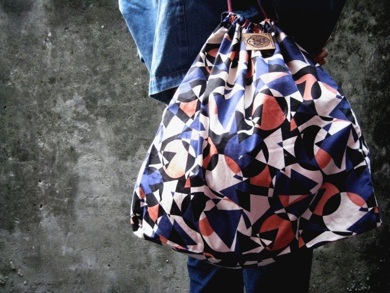 MaryWil束口小文青环保袋-复古普普风 - 其他 - 其他材质 多色