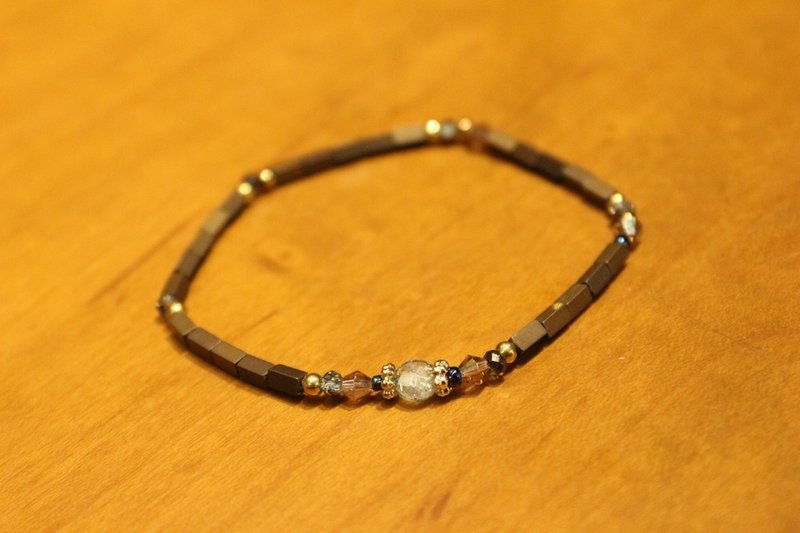 Hand in Hand 咖啡糖 手环 (0189) - 手链/手环 - 其他金属 咖啡色