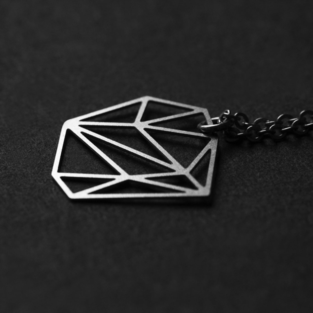 石头项链 Stone Pendant (XS)   - 项链 - 其他金属 