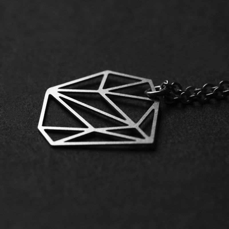 石头项链 Stone Pendant (XS)   - 项链 - 其他金属 