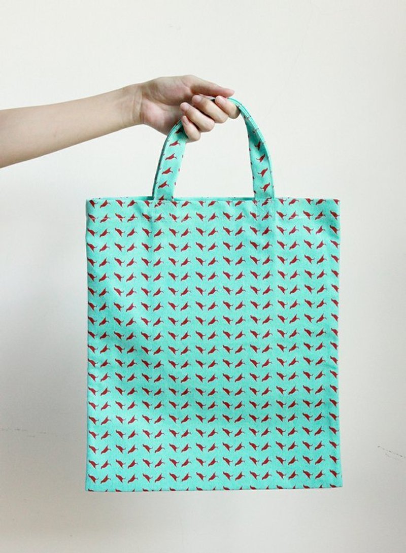 “Simple Flat”A4扁平包/八哥/海岛蓝色 - 手提包/手提袋 - 其他材质 蓝色