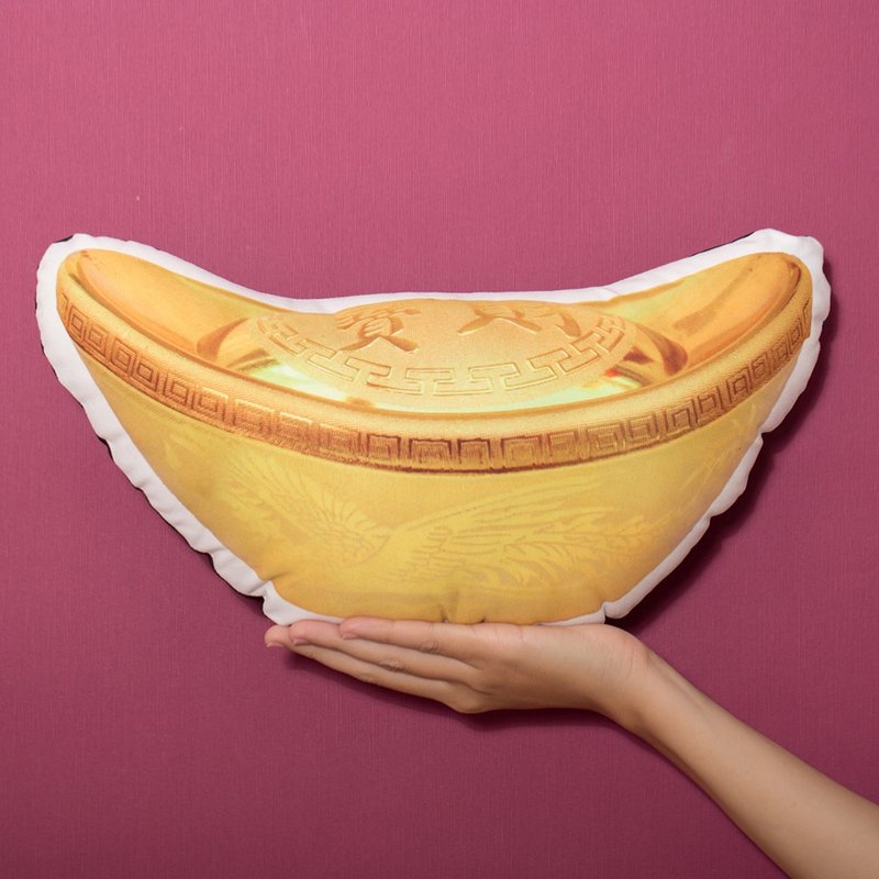 金元宝抱枕 - 枕头/抱枕 - 其他材质 黄色