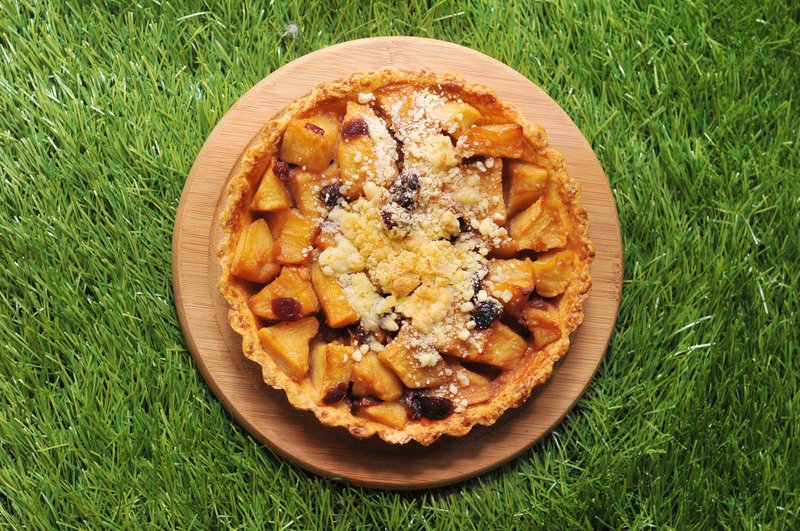 爱吃鱼的狗*苹果肉桂奶酥甜派 - 咸派/甜派 - 新鲜食材 红色