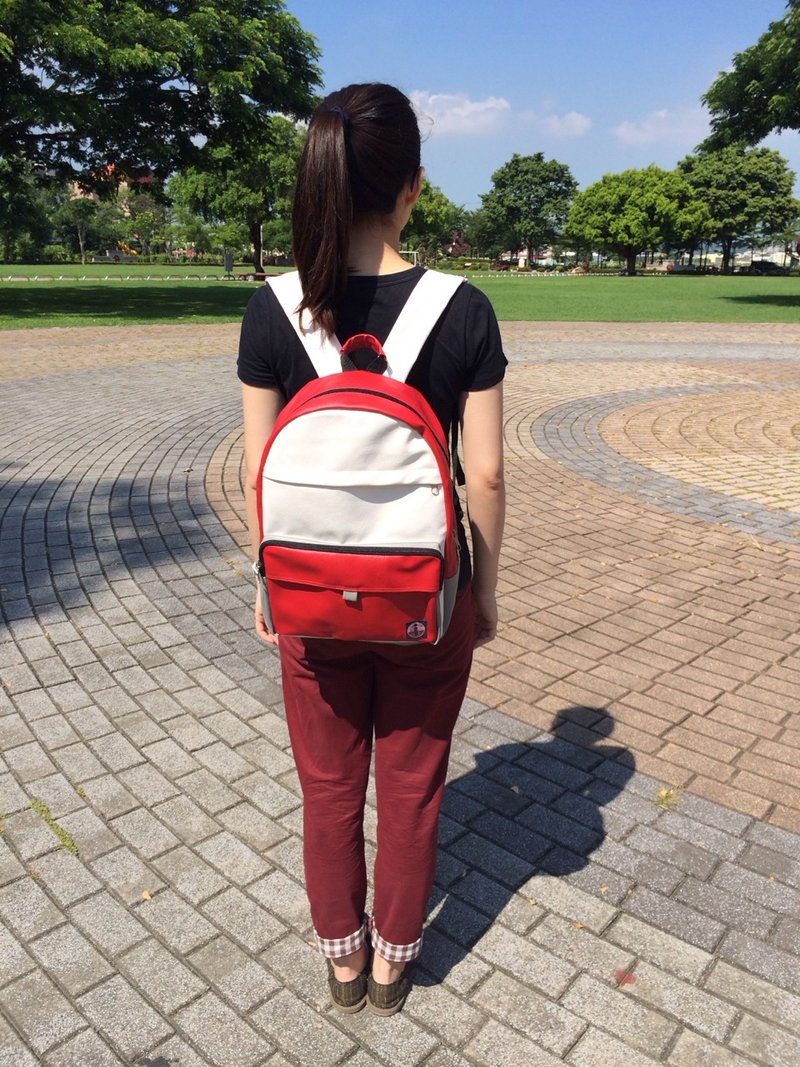 简约 典雅 后背包(纯手工)  商标已有注册 ~优惠中~ - 后背包/双肩包 - 真皮 多色