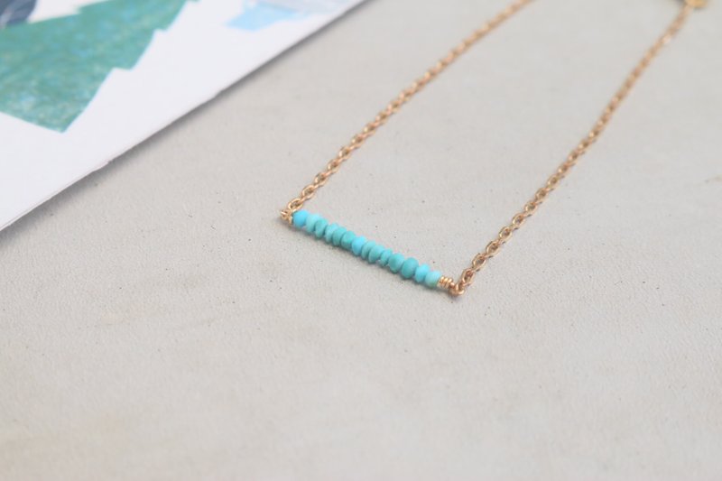 土耳其石 手环 0597-天亮了 - 手链/手环 - 宝石 绿色