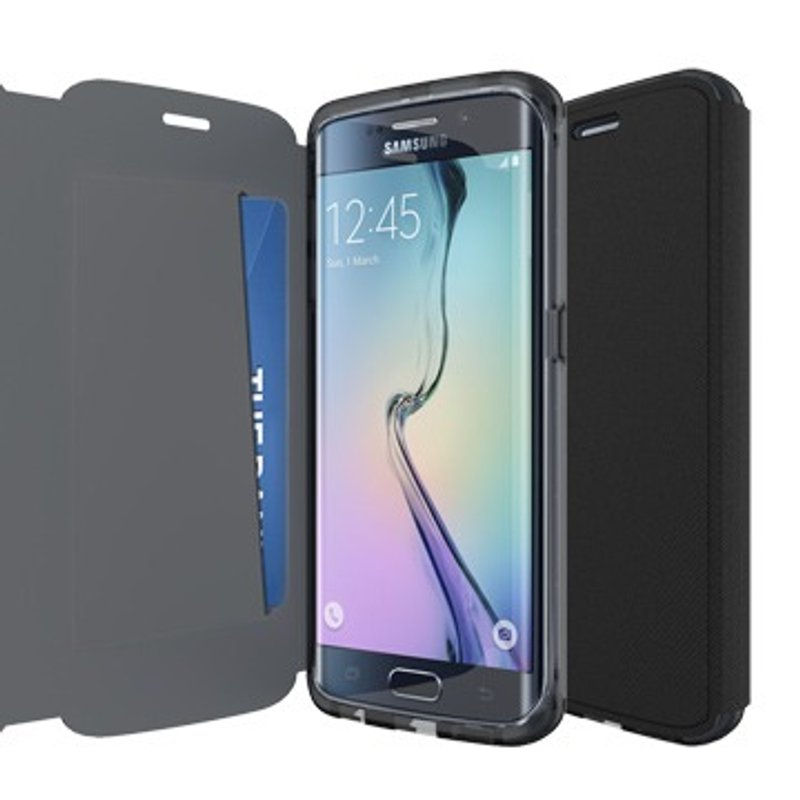 英国Tech 21 超冲击 Evo Wallet S6 Edge 防撞软质保护皮套 (5055517344029) - 其他 - 其他材质 