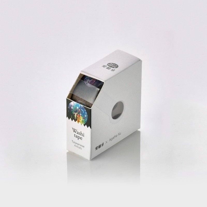 炫彩宇宙星球 Восток-1 - 纸胶带 - 纸 黑色