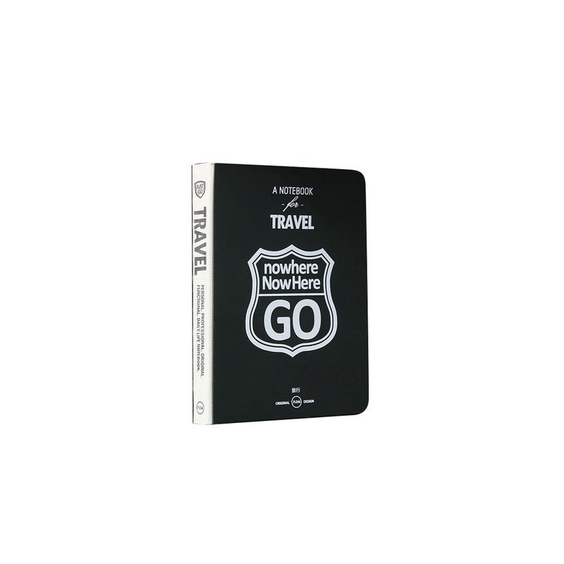九口山原创Document3.0生活主题系列256page黑卡旅行本-Just G0 - 笔记本/手帐 - 纸 黑色