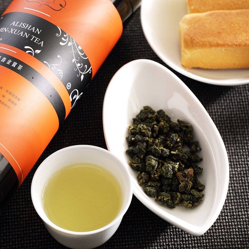 【午茶夫人】阿里山奶香金萱茶(100g/罐)│轻发酵轻焙火·独特桂花香气及天然奶香味 - 茶 - 其他材质 卡其色
