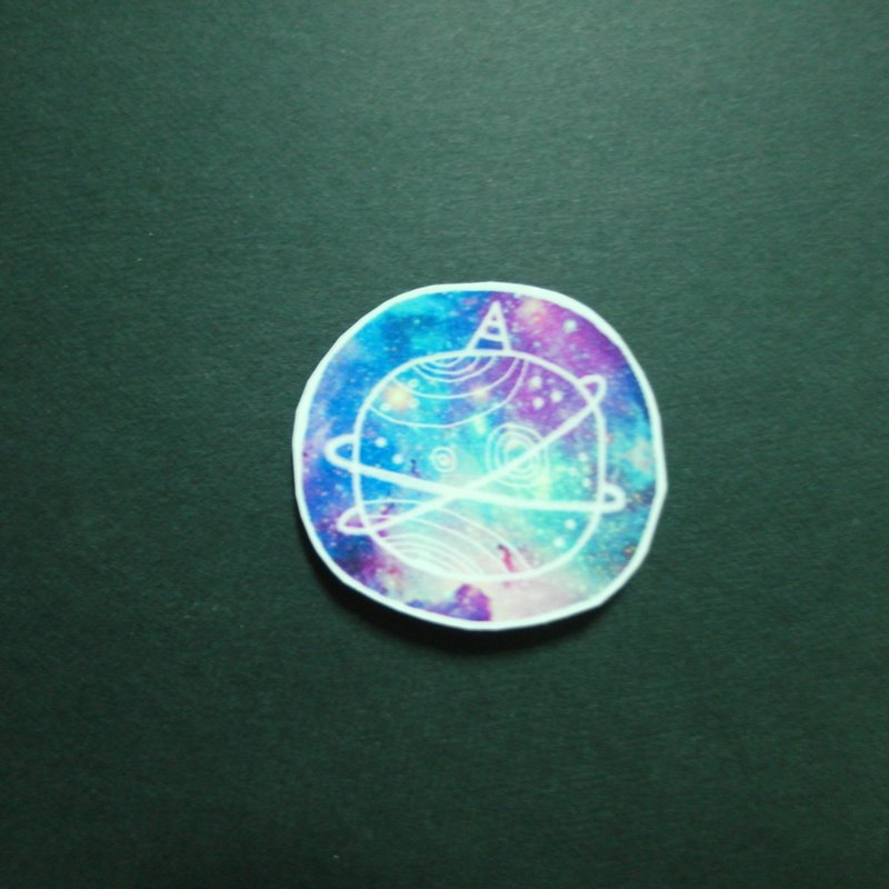 "透明版"阿德斯万星球[星辰] 有3张喔~ - 贴纸 - 纸 多色