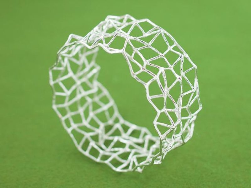 Amamika Stroop 银饰 手环 - 手链/手环 - 其他金属 灰色