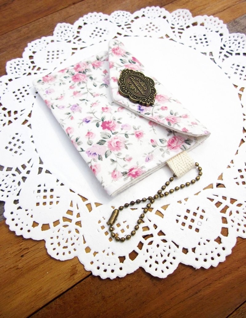 My Daydream Workshop 复古碎花公交卡套身份证套银行卡夹卡套 (粉红碎花) - 文件夹/资料夹 - 其他材质 多色