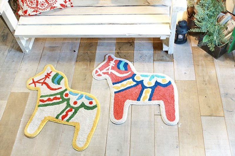 【预购中】☆动物系列 --- 北欧马地垫☆ - 摆饰 - 棉．麻 多色