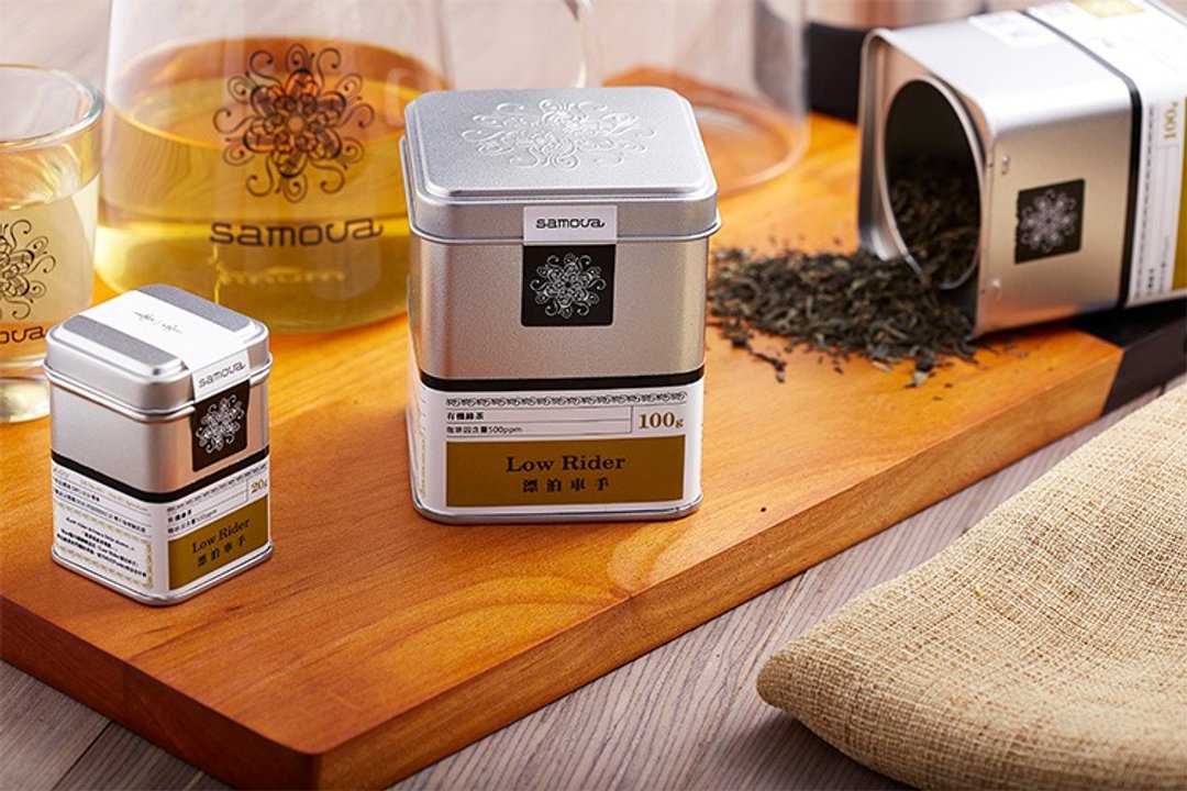 德国有机绿茶 |‘漂泊车手’ - 纯粹有机绿茶 / 茶叶 / 大茶罐 100g - 茶 - 植物．花 咖啡色