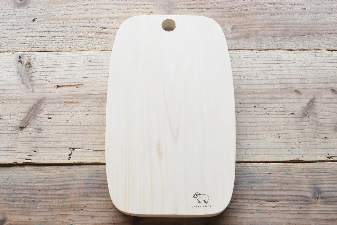  Precious trees Aomori Hiba's Cutting board - 厨房用具 - 木头 卡其色
