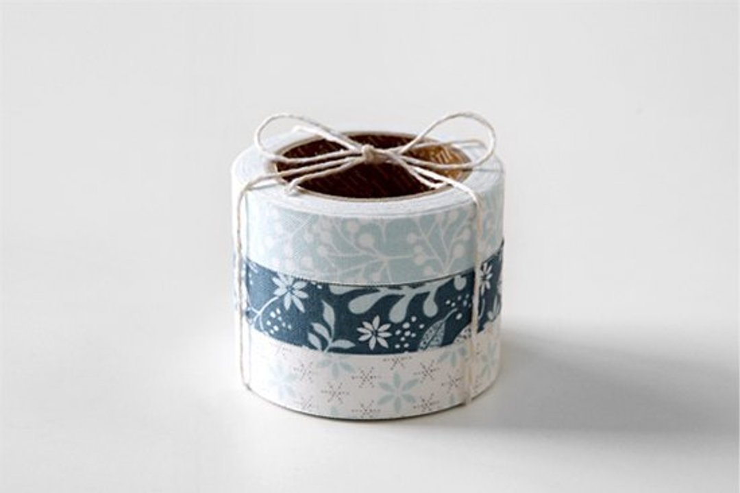 Dailylike fabric tape 北欧风布胶带(三入) 41-frosty,E2D54173 - 纸胶带 - 其他材质 蓝色