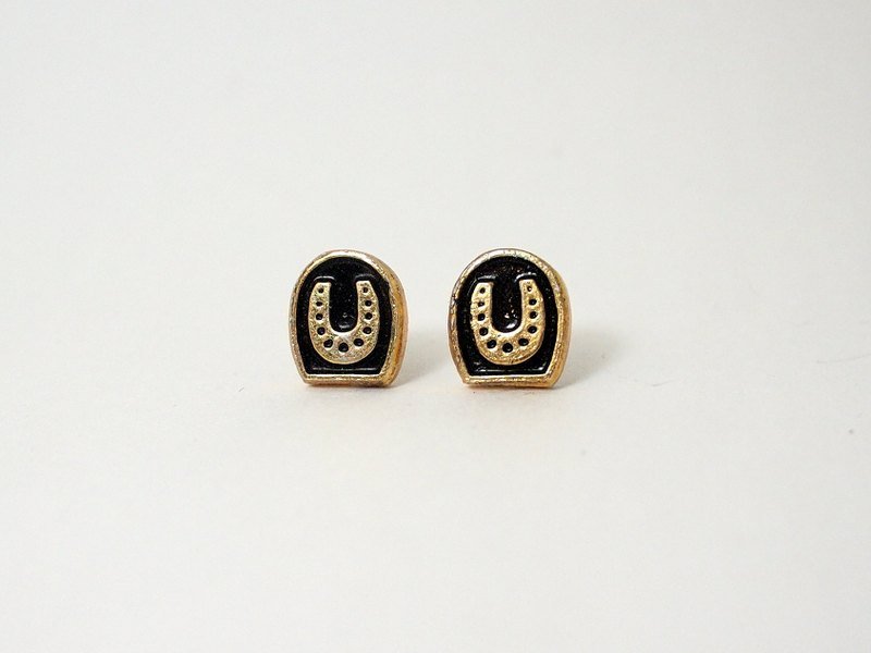 【circle dot】过客 - 耳环/耳夹 - 其他金属 金色