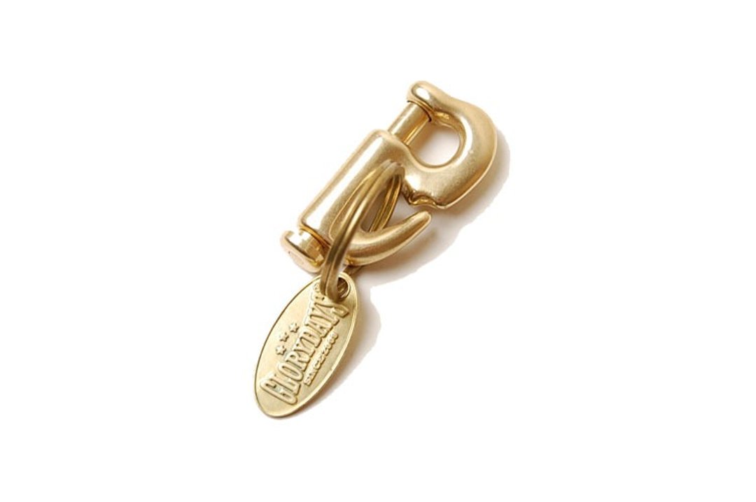 S-shaped Snap Hook Keychain - S型黄铜钥匙圈 - 钥匙链/钥匙包 - 其他金属 金色