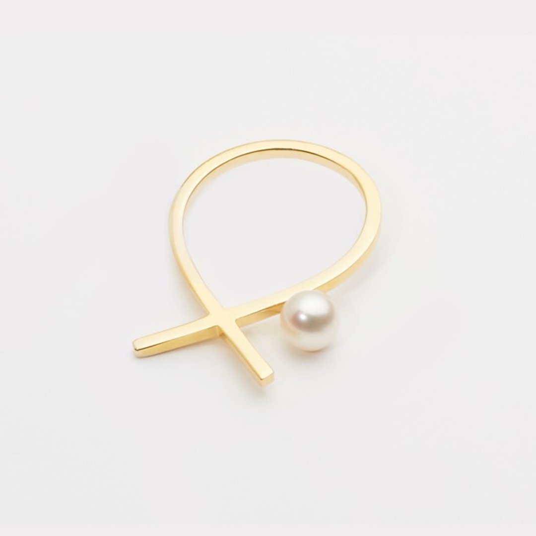 优雅细致 / Lydia ring - 戒指 - 其他金属 金色