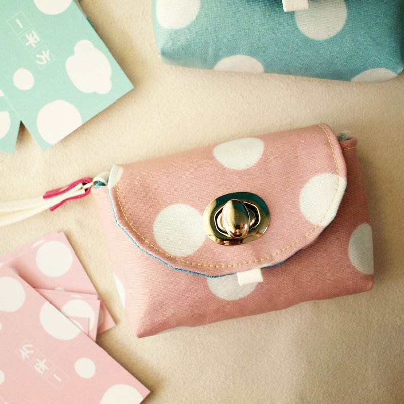 1pinfun ♡ 底片卡片包 粉水玉* - 名片夹/名片盒 - 其他材质 粉红色