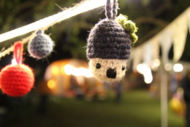 露营毛线球, 小卓别林款 - 墙贴/壁贴 - 聚酯纤维 多色