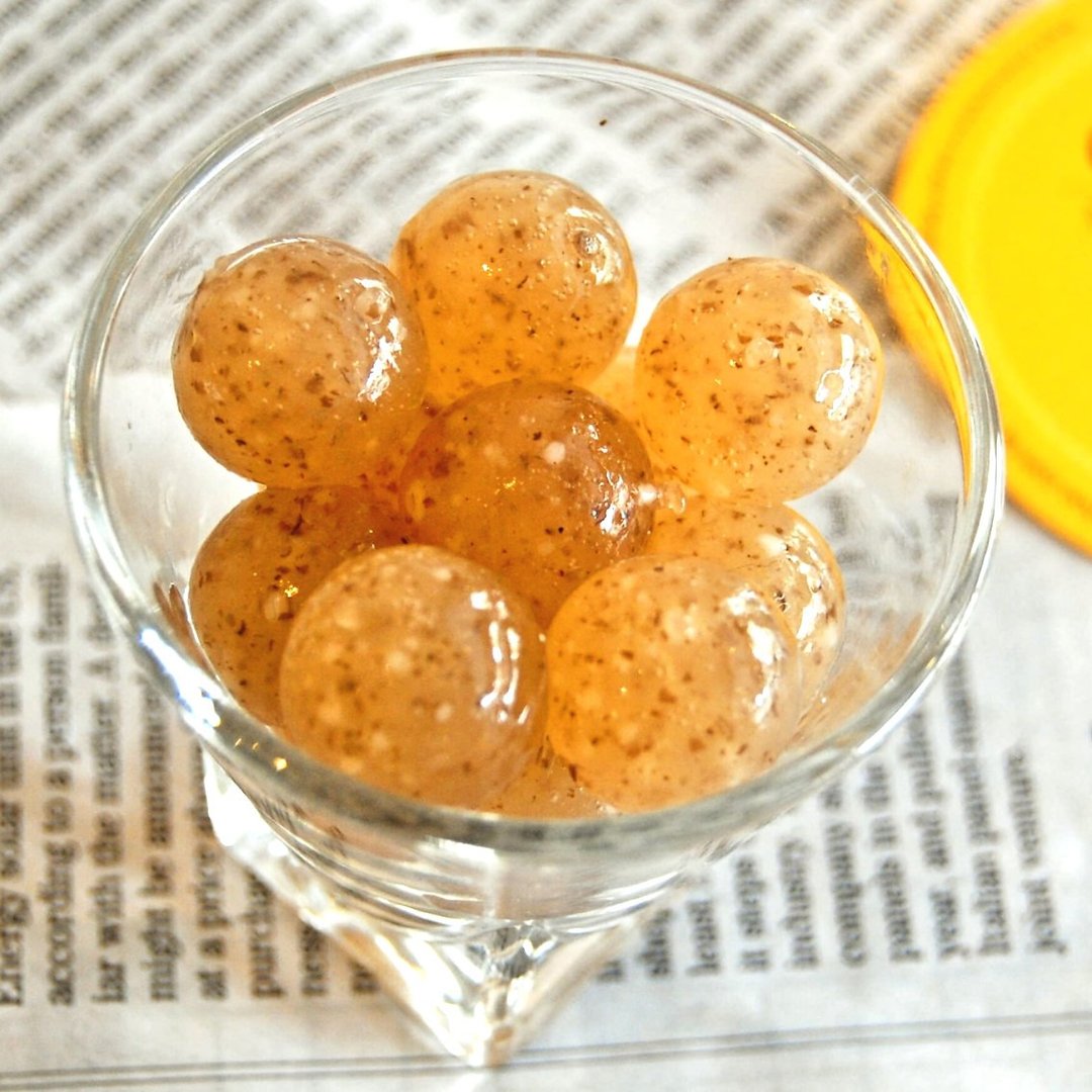 黑木耳QQ圆 x 起司│奶素、果冻美食 - 奶冻/布丁 - 新鲜食材 黄色
