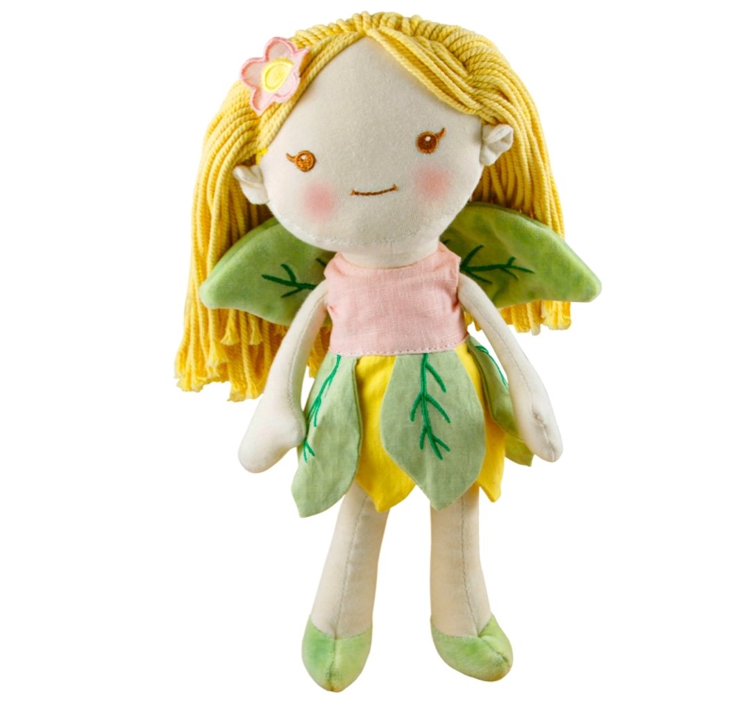 美国MyNatural Good Earth Fairy守护地球仙子-Blond金发森林 - 玩具/玩偶 - 棉．麻 绿色