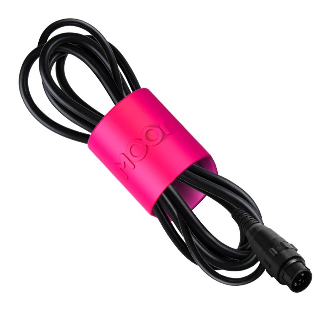 Wire wing多功能卷线器-霓虹桃 - 卷线器/电线收纳 - 硅胶 粉红色