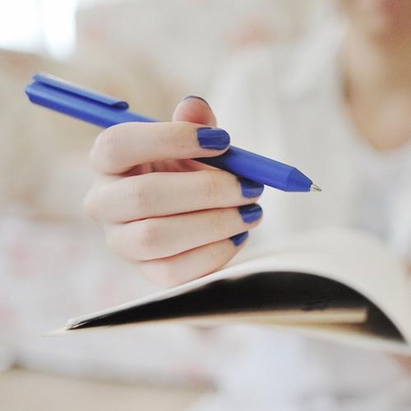 PREMEC nex 瑞士胶墨笔 蓝色笔芯 蓝色笔身 单入 - 笔筒/笔座 - 塑料 蓝色