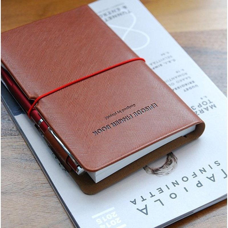 Dessin x PLEPIC-手帐年历-Episode随身周历-可可棕,PPC92092 - 笔记本/手帐 - 真皮 咖啡色