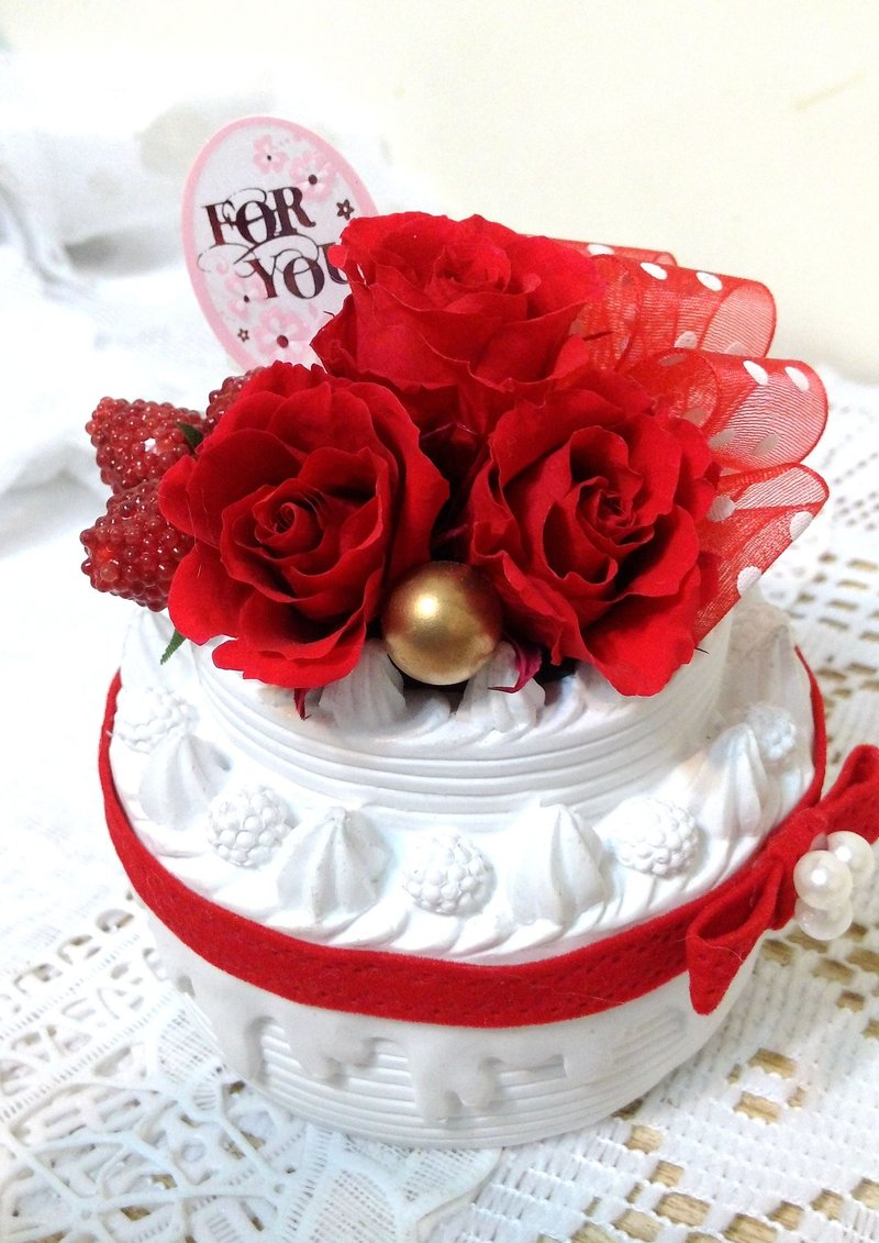  l 蛋糕花礼 l *生日*感谢*造型*不凋花.恒星花.永生花*礼物* - 植栽/盆栽 - 植物．花 