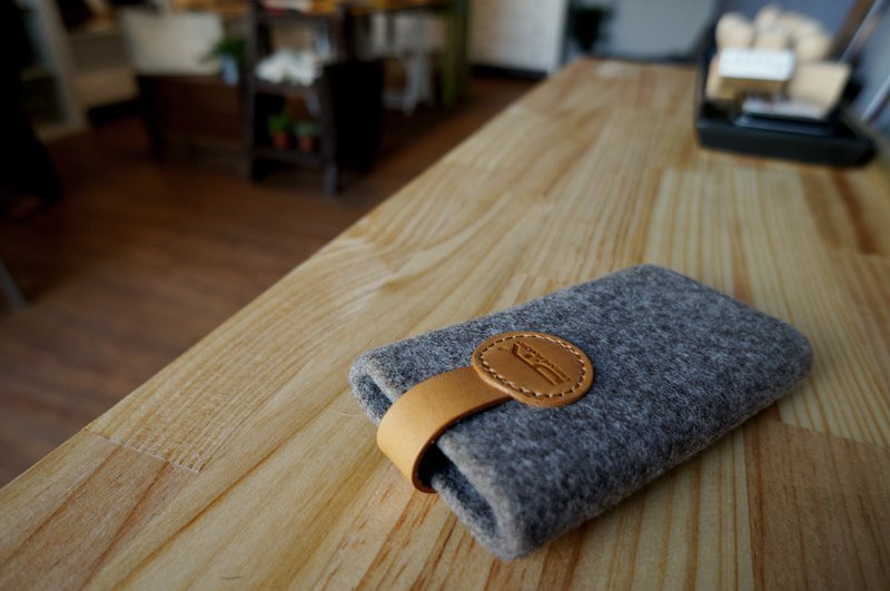 无缝圆标手机包款 （iphone 5,5s专用） - 其他 - 羊毛 